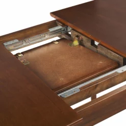 Beliani Ruokapöytä Jatkettava Tumma Puu 100/130 X 80 Cm TOMS -Ruokapöydät Myyntikauppa undef src sa picid 826940 type whitesh image scaled