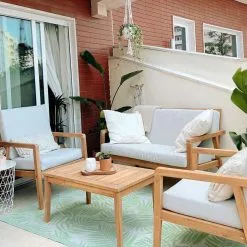 Beliani Ulkomatto Kaksipuolinen Vaaleanvihreä 120 X 180 Cm KOTA -Ruokapöydät Myyntikauppa undef src sa picid 827500 type whitesh image scaled