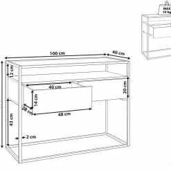 Beliani Konsolipöytä Lasitasolla 2 Laatikkoa Tumma Puu/musta MAUK 21 Beliani Konsolipöytä Lasitasolla 2 Laatikkoa Tumma Puu/musta MAUK -Ruokapöydät Myyntikauppa undef src sa picid 829122 type whitesh image scaled
