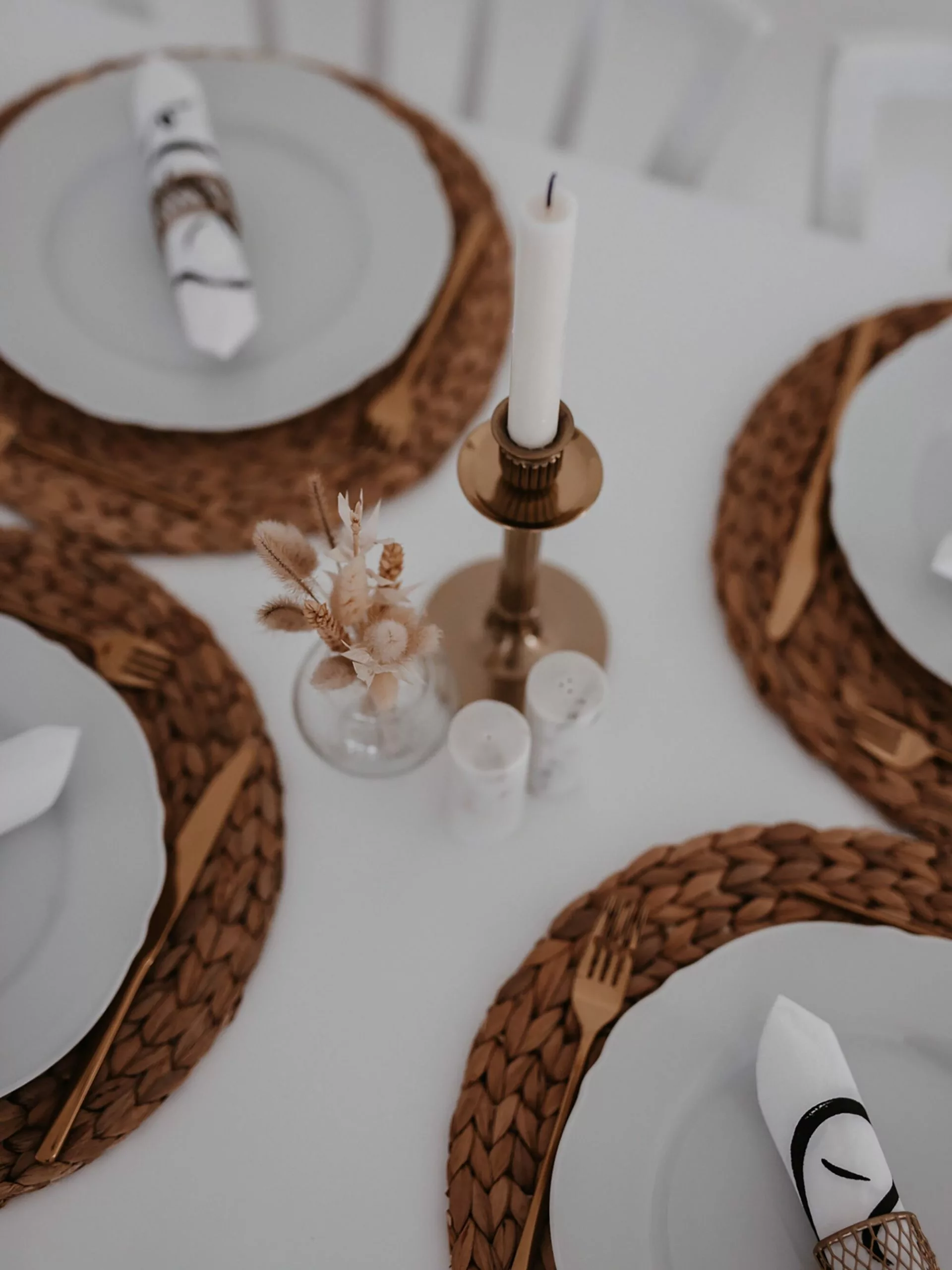 Beliani Ruokapöytä Valkoinen CARY Useita Kokoja - Image 4