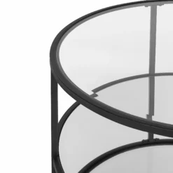 Beliani Sohvapöytä Lasitasolla Rauta Musta BIRNEY 14 Beliani Sohvapöytä Lasitasolla Rauta Musta BIRNEY -Ruokapöydät Myyntikauppa undef src sa picid 829605 type whitesh image scaled