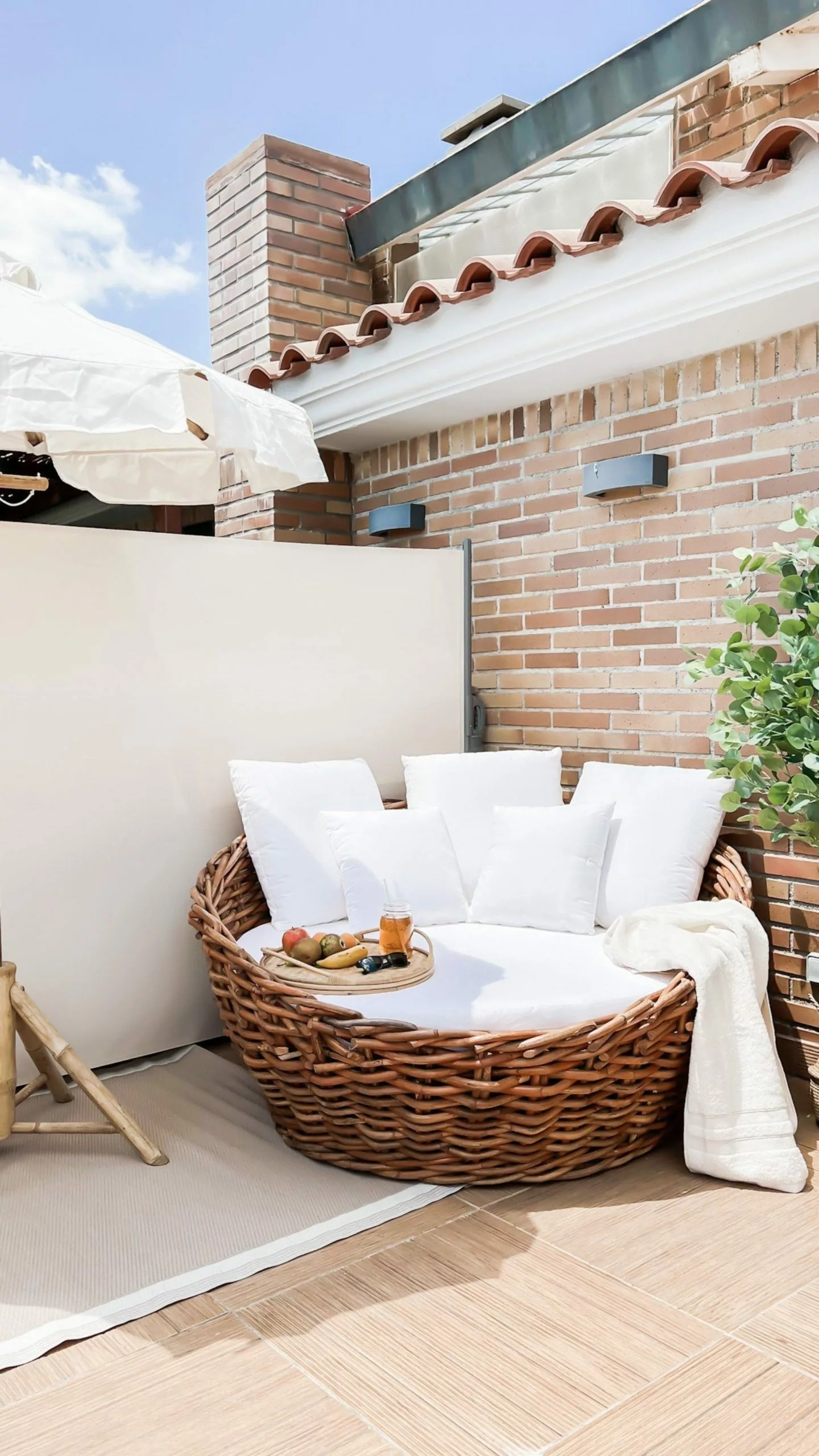 Beliani Ulkomatto Beige 120 X 180 Cm ETAWAH 5 Beliani Ulkomatto Beige 120 X 180 Cm ETAWAH - Image 3