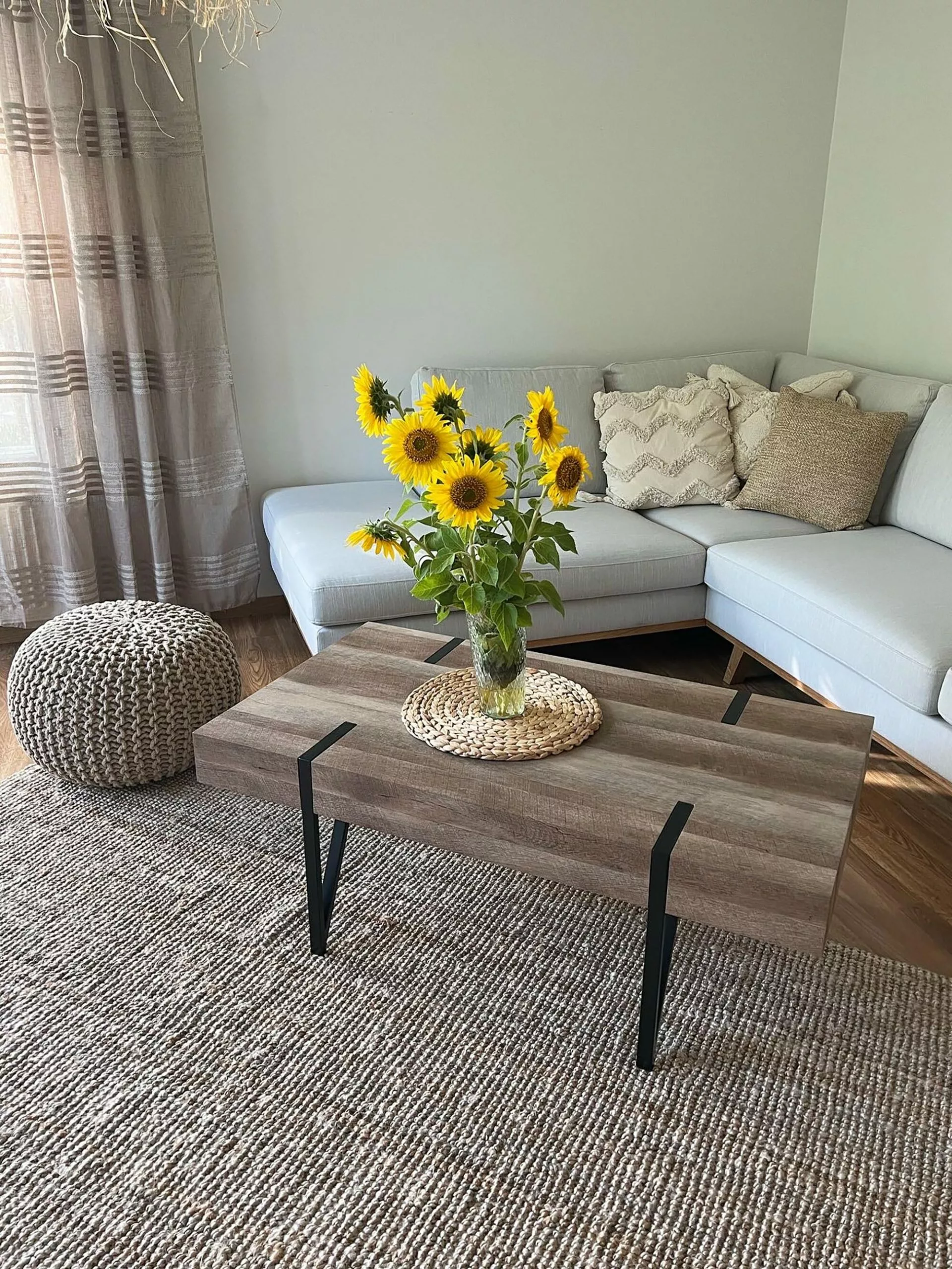 Beliani Sohvapöytä Säilytystila Vaalea Puu/musta BLACKPOOL 7 Beliani Sohvapöytä Säilytystila Vaalea Puu/musta BLACKPOOL - Image 5