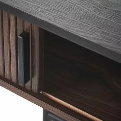 Beliani Konsolipöytä Tumma Puu/musta JOSE 21 Beliani Konsolipöytä Tumma Puu/musta JOSE -Ruokapöydät Myyntikauppa undef src sa picid 832912 type whitesh image scaled