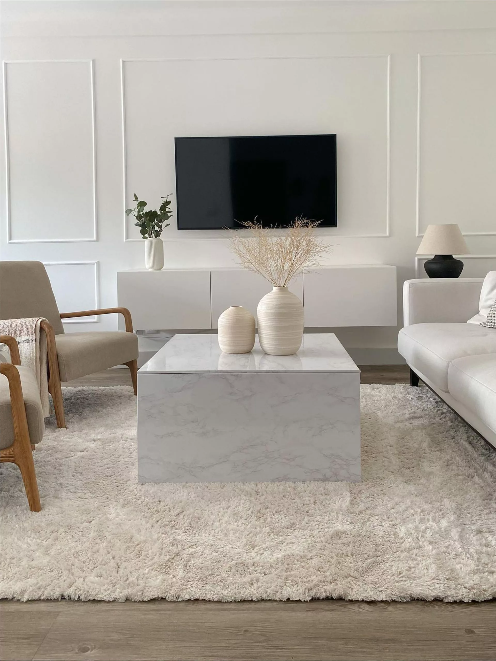 Beliani Matto Kangas Valkoinen EVREN Useita Kokoja - Image 9