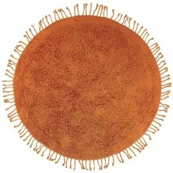 Beliani Pyöreä Matto Puuvilla Oranssi ⌀ 140 Cm BITLIS 11 Beliani Pyöreä Matto Puuvilla Oranssi ⌀ 140 Cm BITLIS -Ruokapöydät Myyntikauppa undef src sa picid 837865 type whitesh image scaled