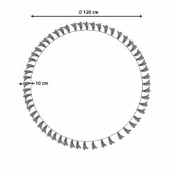Beliani Pyöreä Matto Juutti Beige/valkoinen ⌀ 120 Cm SAMSUN -Ruokapöydät Myyntikauppa undef src sa picid 839510 type whitesh image scaled