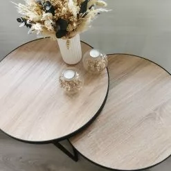 Beliani Sohvapöytä Iso Ja Keskikokoinen Vaalea Puu/musta 2 Kpl MELODY 17 Beliani Sohvapöytä Iso Ja Keskikokoinen Vaalea Puu/musta 2 Kpl MELODY -Ruokapöydät Myyntikauppa undef src sa picid 844581 type whitesh image scaled