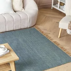 Beliani Matto Juutti Sininen LUNIA Useita Kokoja 10 Beliani Matto Juutti Sininen LUNIA Useita Kokoja -Ruokapöydät Myyntikauppa undef src sa picid 846253 type color image scaled