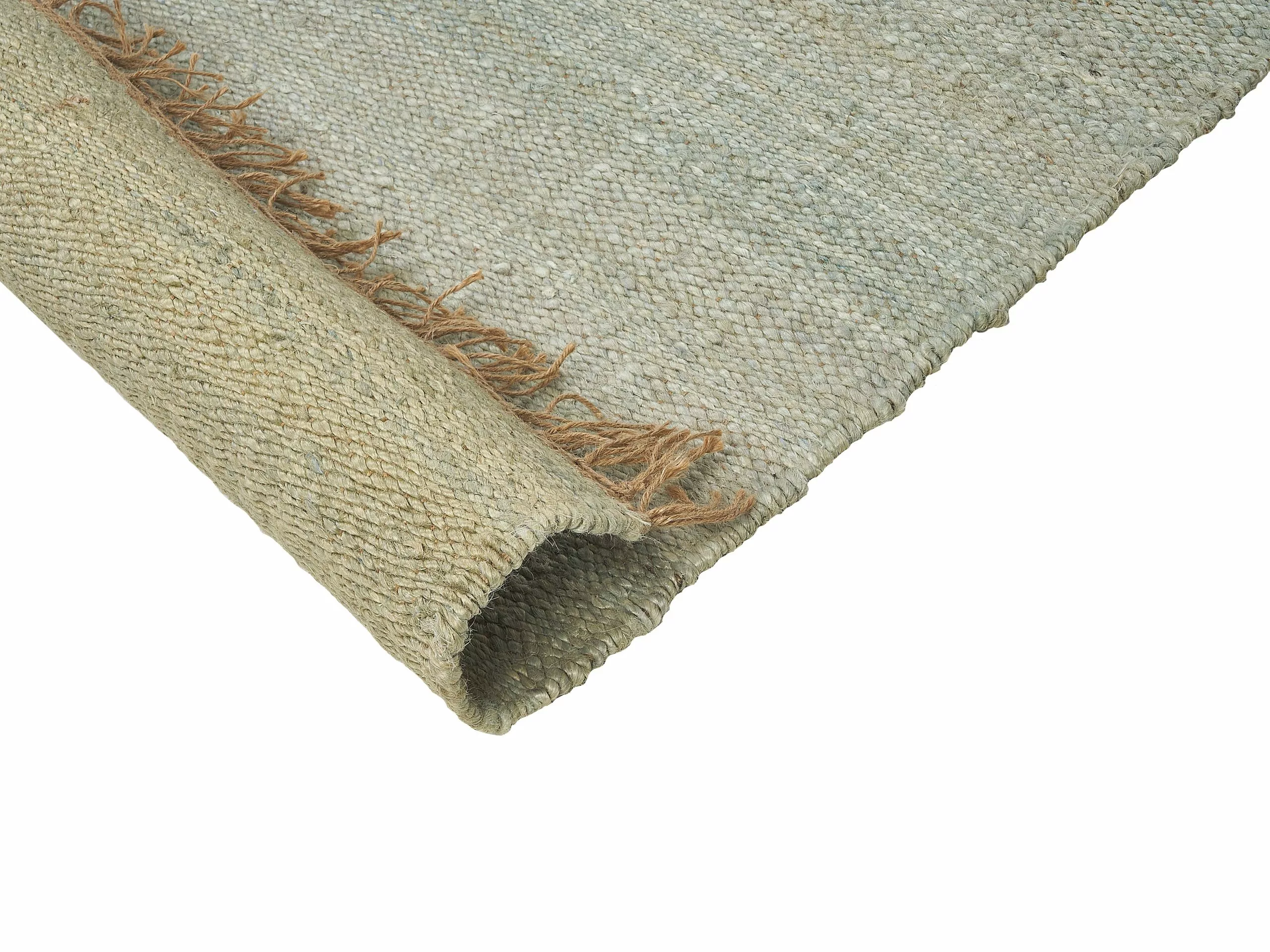 Beliani Matto Juutti Vihreä LUNIA Useita Kokoja 6 Beliani Matto Juutti Vihreä LUNIA Useita Kokoja - Image 4