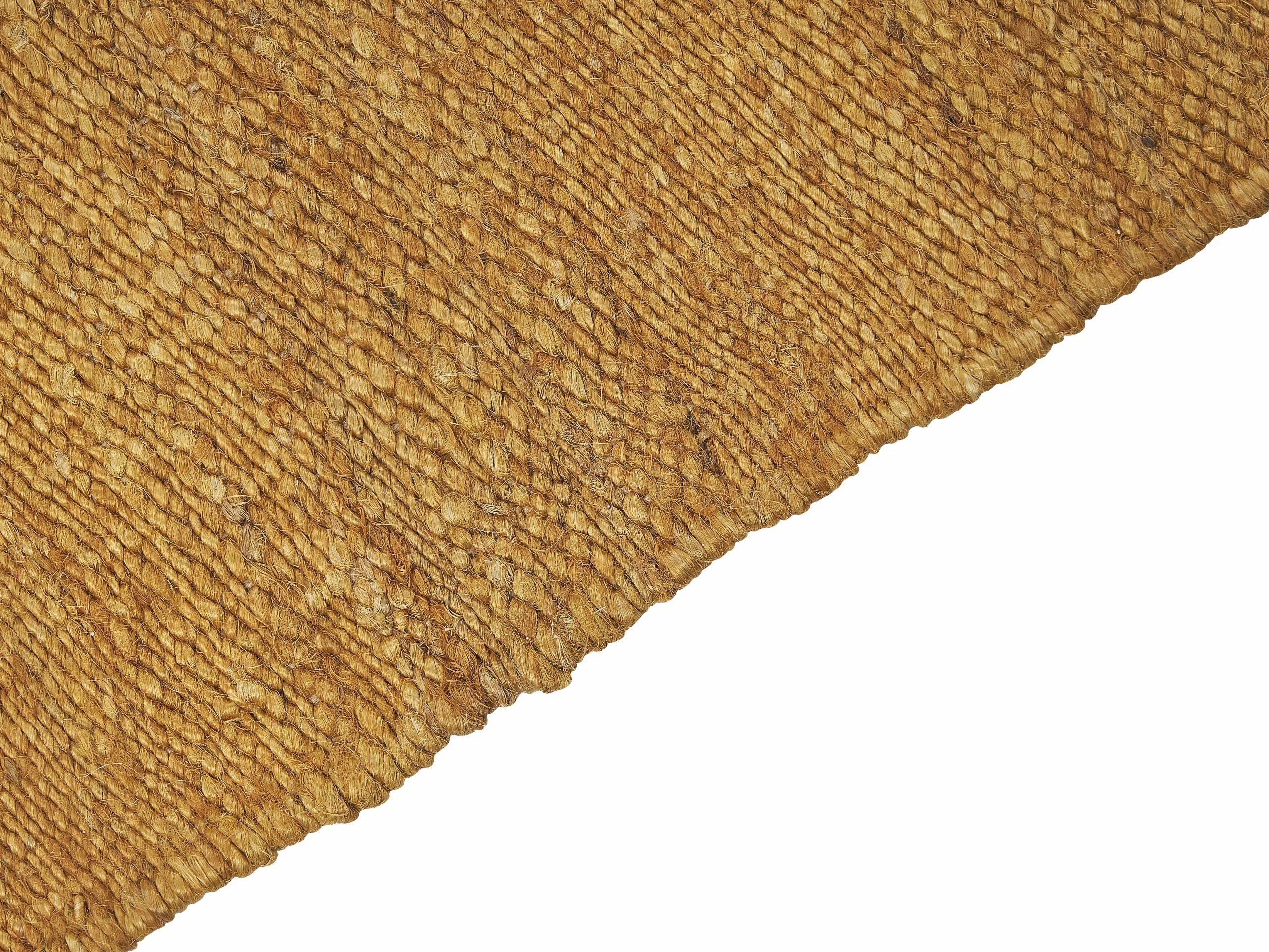 Beliani Matto Juutti Sinapinkeltainen LUNIA Useita Kokoja 5 Beliani Matto Juutti Sinapinkeltainen LUNIA Useita Kokoja - Image 3