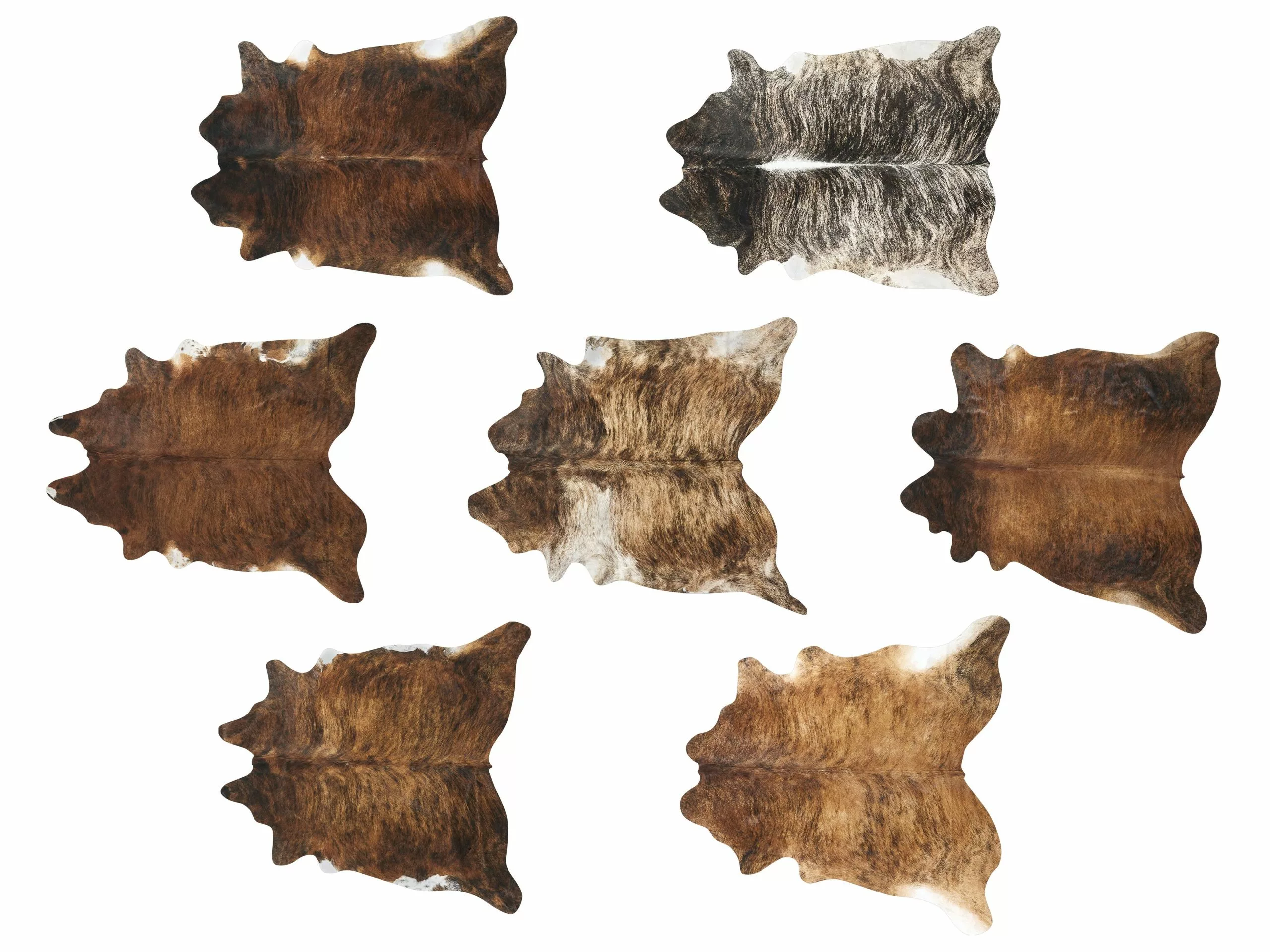 Beliani Lehmäntalja Vaaleanruskea NASQU Useita Kokoja 5 Beliani Lehmäntalja Vaaleanruskea NASQU Useita Kokoja - Image 3