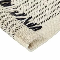 Beliani Matto Villa Beige/musta DIVARLI Useita Kokoja -Ruokapöydät Myyntikauppa undef src sa picid 847421 type whitesh image scaled