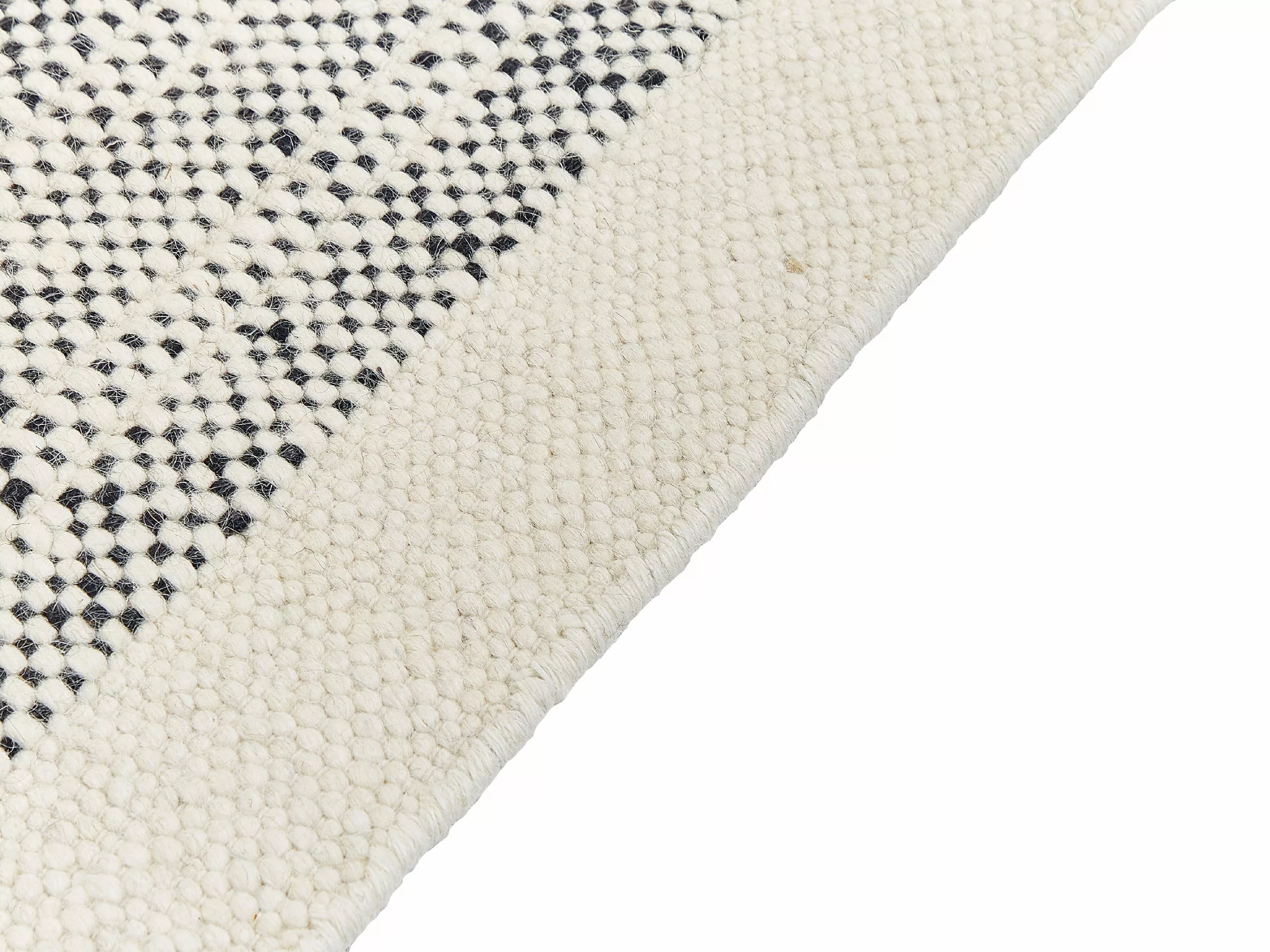 Beliani Matto Villa Valkoinen/musta KETENLI Useita Kokoja - Image 5