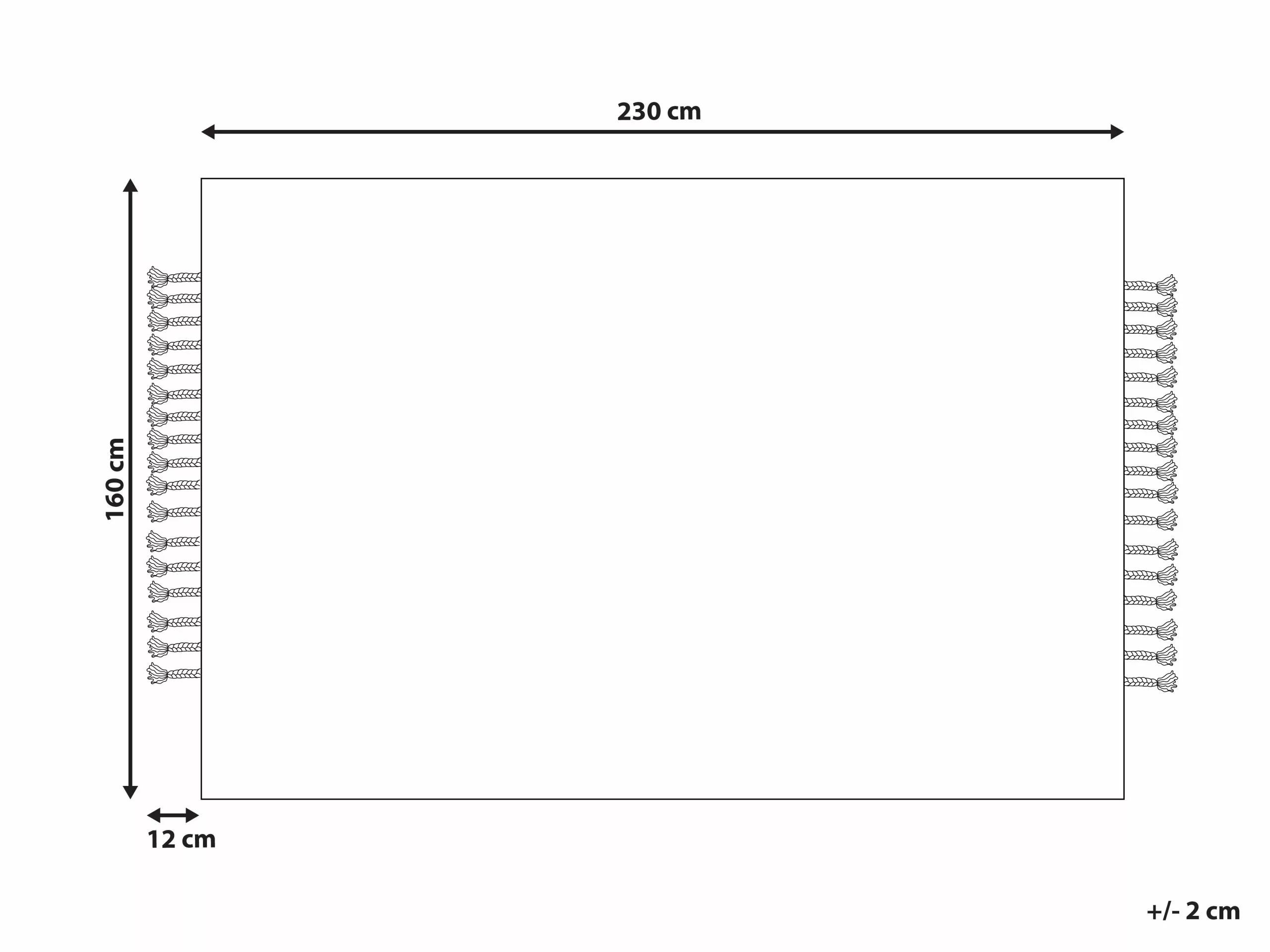 Beliani Matto Juutti Beige YELMEZ Useita Kokoja - Image 7