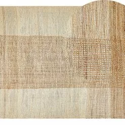 Beliani Matto Juutti Beige HAMZALAR Useita Kokoja