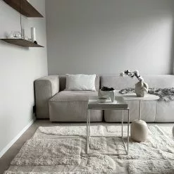 Beliani Sivupöytä Metalli Valkoinen SAXON -Ruokapöydät Myyntikauppa undef src sa picid 847967 type whitesh image 1 scaled