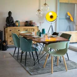 Beliani Matto Viskoosi Tummanharmaa/kulta ESEL Useita Kokoja -Ruokapöydät Myyntikauppa undef src sa picid 849249 type whitesh image scaled