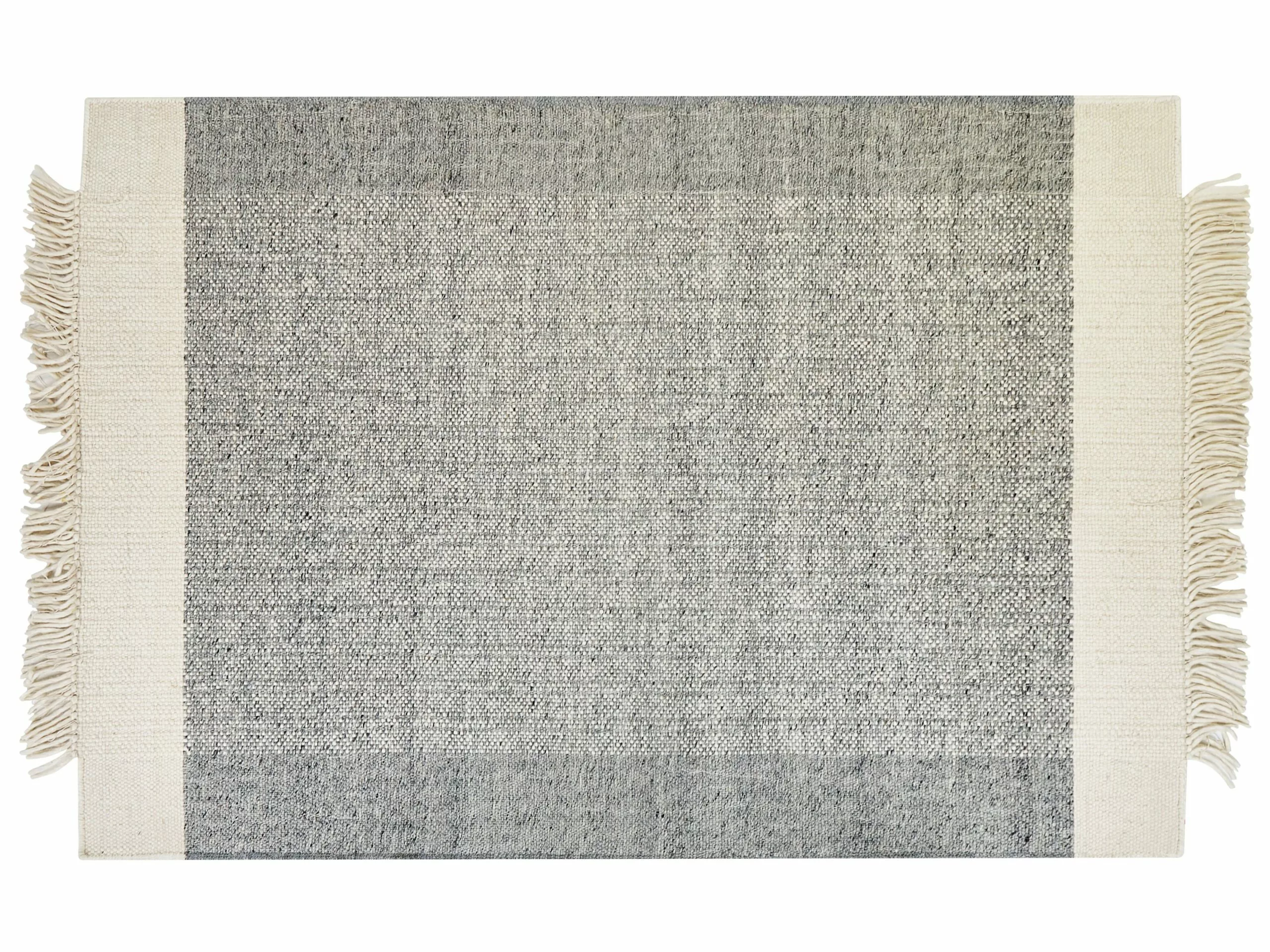 Beliani Matto Villa Harmaa/luonnonvalkoinen TATLISU Useita Kokoja - Image 3