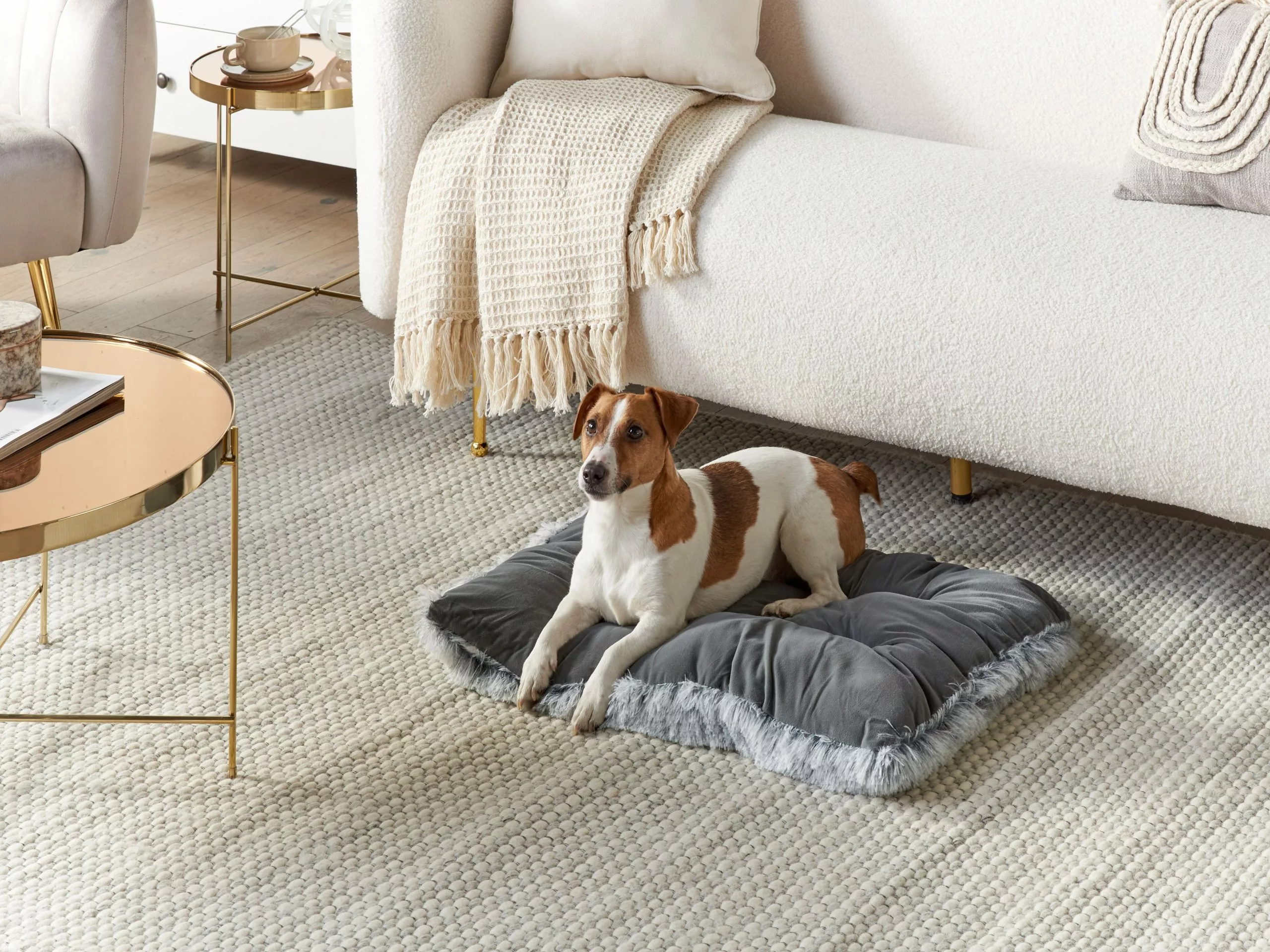 Beliani Matto Villa Vaaleanharmaa KILIS Useita Kokoja 9 Beliani Matto Villa Vaaleanharmaa KILIS Useita Kokoja - Image 7