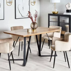 Beliani Ruokapöytä Vaalea Puu/musta 140 X 80 Cm UPTON 11 Beliani Ruokapöytä Vaalea Puu/musta 140 X 80 Cm UPTON -Ruokapöydät Myyntikauppa undef src sa picid 850675 type color image scaled