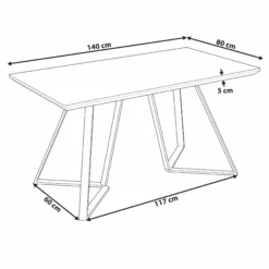 Beliani Ruokapöytä Vaalea Puu/musta 140 X 80 Cm UPTON 17 Beliani Ruokapöytä Vaalea Puu/musta 140 X 80 Cm UPTON -Ruokapöydät Myyntikauppa undef src sa picid 850681 type whitesh image scaled