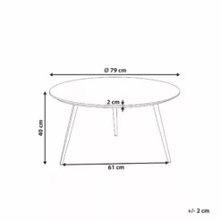 Beliani Sohvapöytä Harmaa/musta EFFIE 13 Beliani Sohvapöytä Harmaa/musta EFFIE -Ruokapöydät Myyntikauppa undef src sa picid 851399 type whitesh image scaled