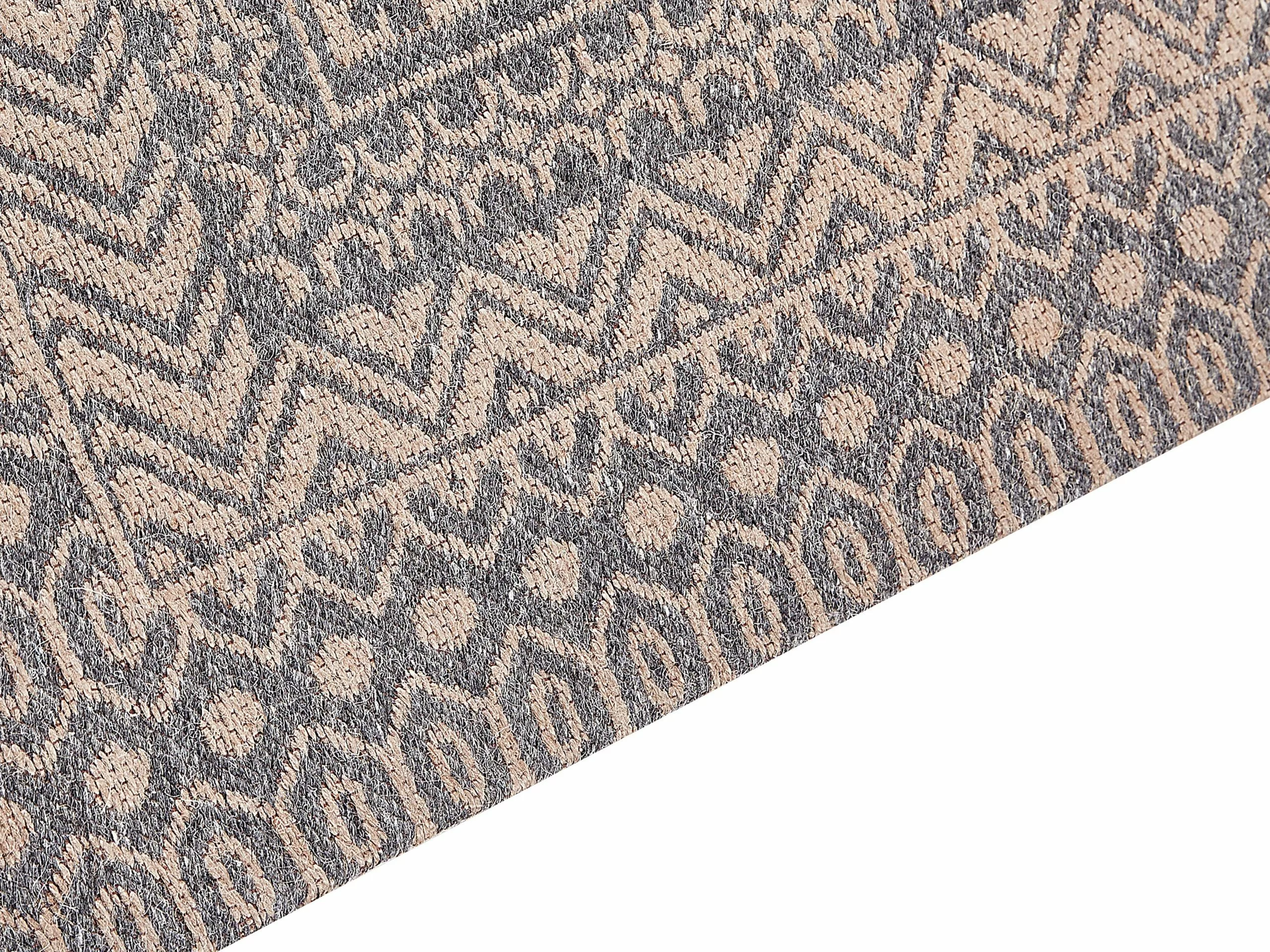 Beliani Matto Beige/harmaa 80 X 150 Cm BAGLAR - Image 4